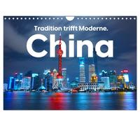 Calendar 2027 · US Version · China - tradition meets modernity. (Wall Calendar 2
