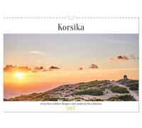 Calendar 2027 · US Version · Corsica - between wild mountains and picturesque co