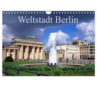 Calendar 2027 · US Version · Cosmopolitan Berlin (Wall Calendar 2027 12" × 8" la