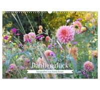 Calendar 2027 · US Version · Dahlia happiness (Wall Calendar 2027 17" × 12" land