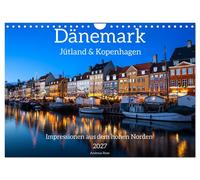 Calendar 2027 · US Version · Denmark - Jutland (Wall Calendar 2027 12" × 8" land