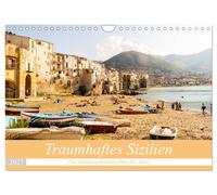 Calendar 2027 · US Version · Dreamlike Sicily (Wall Calendar 2027 12" × 8" lands