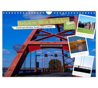 Calendar 2027 · US Version · Duisburg - bridges over bridges (Wall Calendar 2027