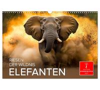 Calendar 2027 · US Version · Elephants - giants of the wild (Wall Calendar 2027