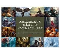 Calendar 2027 · US Version · Enchanting fairy tales from around the world (Wall