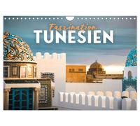 Calendar 2027 · US Version · Fascination Tunisia (Wall Calendar 2027 12" × 8" la
