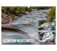 Calendar 2027 · US Version · Fascination wild water (Wall Calendar 2027 17" × 12