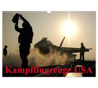 Calendar 2027 · US Version · Fighter Aircraft USA (Wall Calendar 2027 17" × 12"