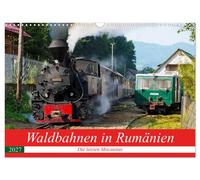 Calendar 2027 · US Version · Forest Railways in Romania - The Last Mocanitas (Wa
