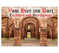 Calendar 2027 · US Version · From here to there - archways and passageways (Wall