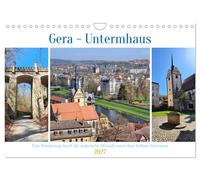 Calendar 2027 · US Version · Gera - Untermhaus (Wall Calendar 2027 12" × 8" land
