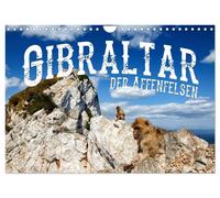 Calendar 2027 · US Version · Gibraltar - the monkey rock (Wall Calendar 2027 12"