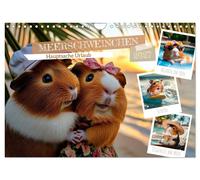Calendar 2027 · US Version · Guinea pigs - the main thing is vacation (Wall Cale