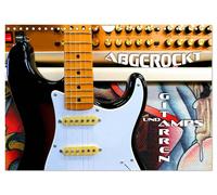 Calendar 2027 · US Version · Guitars and amps - rocked out (Wall Calendar 2027 1