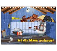 Calendar 2027 · US Version · Here is the mouse at home' (Wall Calendar 2027 12"