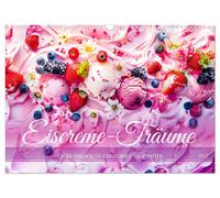 Calendar 2027 · US Version · Ice cream dreams - sweet temptations and floral bea