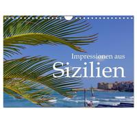 Calendar 2027 · US Version · Impressions from Sicily (Wall Calendar 2027 12" × 8