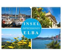 Calendar 2027 · US Version · Insel Elba Impressionen (Wall Calendar 2027 17" × 1