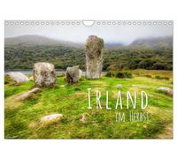 Calendar 2027 · US Version · Ireland in autumn (Wall Calendar 2027 12" × 8" land
