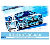 Calendar 2027 · US Version · Italian car pleasures (Wall Calendar 2027 17" × 12"