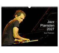 Calendar 2027 · US Version · Jazz Pianists 2027 (Wall Calendar 2027 17" × 12" la