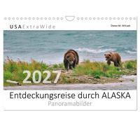 Calendar 2027 · US Version · Journey of discovery through ALASKA (Wall Calendar