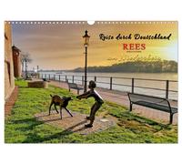 Calendar 2027 · US Version · Journey through Germany - Rees on the Lower Rhine (