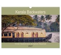 Calendar 2027 · US Version · Kerala Backwaters - by houseboat through the tropic