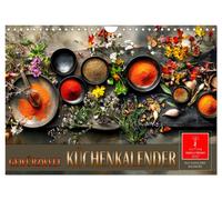 Calendar 2027 · US Version · Kitchen calendar spice world (Wall Calendar 2027 12
