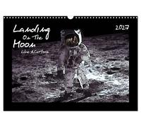 Calendar 2027 · US Version · Landing On The Moon Like A Cartoon (Wall Calendar 2