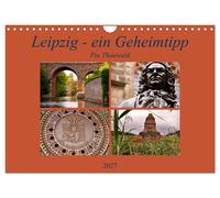 Calendar 2027 · US Version · Leipzig - an insider tip (Wall Calendar 2027 12" ×