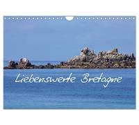 Calendar 2027 · US Version · Lovely Brittany (Wall Calendar 2027 12" × 8" landsc
