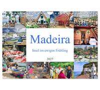 Calendar 2027 · US Version · Madeira, island in eternal spring (Wall Calendar 20