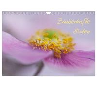 Calendar 2027 · US Version · Magic flowers (Wall Calendar 2027 12" × 8" landscap