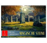 Calendar 2027 · US Version · Magic stones - gateway to the other world (Wall Cal