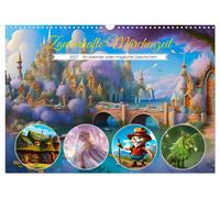 Calendar 2027 · US Version · Magical fairy tale time (Wall Calendar 2027 17" × 1