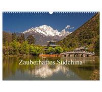 Calendar 2027 · US Version · Magical South China (Wall Calendar 2027 17" × 12" l