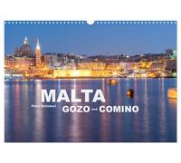 Calendar 2027 · US Version · Malta - Gozo und Comino (Wall Calendar 2027 17" × 1