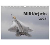 Calendar 2027 · US Version · Military jets (Wall Calendar 2027 12" × 8" landscap