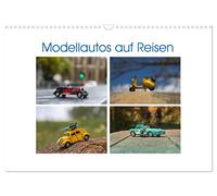 Calendar 2027 · US Version · Model cars on the road (Wall Calendar 2027 17" × 12
