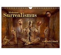 Calendar 2027 · US Version · Modern surrealism (Wall Calendar 2027 12" × 8" land