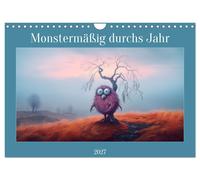 Calendar 2027 · US Version · Monster through the year (Wall Calendar 2027 12" ×