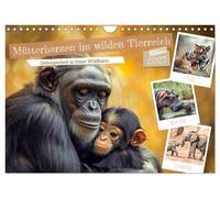Calendar 2027 · US Version · Mothers' hearts in the wild animal kingdom (Wall Ca
