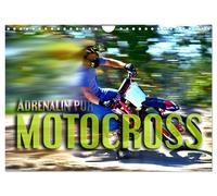 Calendar 2027 · US Version · Motocross - Adrenalin pur (Wall Calendar 2027 12" ×