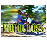 Calendar 2027 · US Version · Motocross - Adrenalin pur (Wall Calendar 2027 17" ×