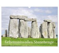 Calendar 2027 · US Version · Mysterious Stonehenge (Wall Calendar 2027 17" × 12"