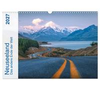Calendar 2027 · US Version · New Zealand - The other end of the world (Wall Cale