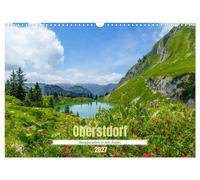 Calendar 2027 · US Version · Oberstdorf - mountain paradise in the Alps (Wall Ca