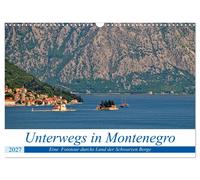 Calendar 2027 · US Version · On the road in Montenegro (Wall Calendar 2027 17" ×