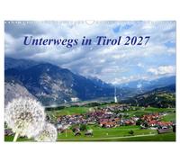 Calendar 2027 · US Version · On the road in Tyrol (Wall Calendar 2027 17" × 12"
